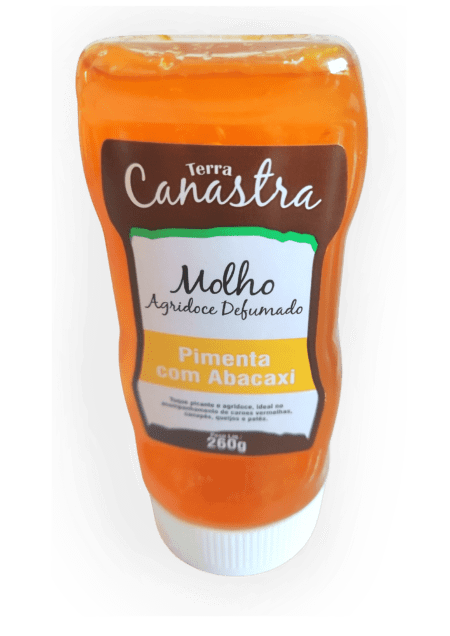 Molho de Pimenta com Abacaxi Agridoce Defumado