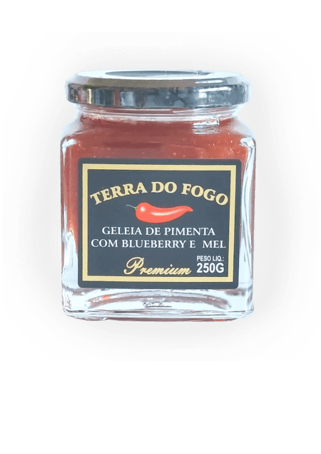 Geleia de Pimenta com Blueberry e Mel